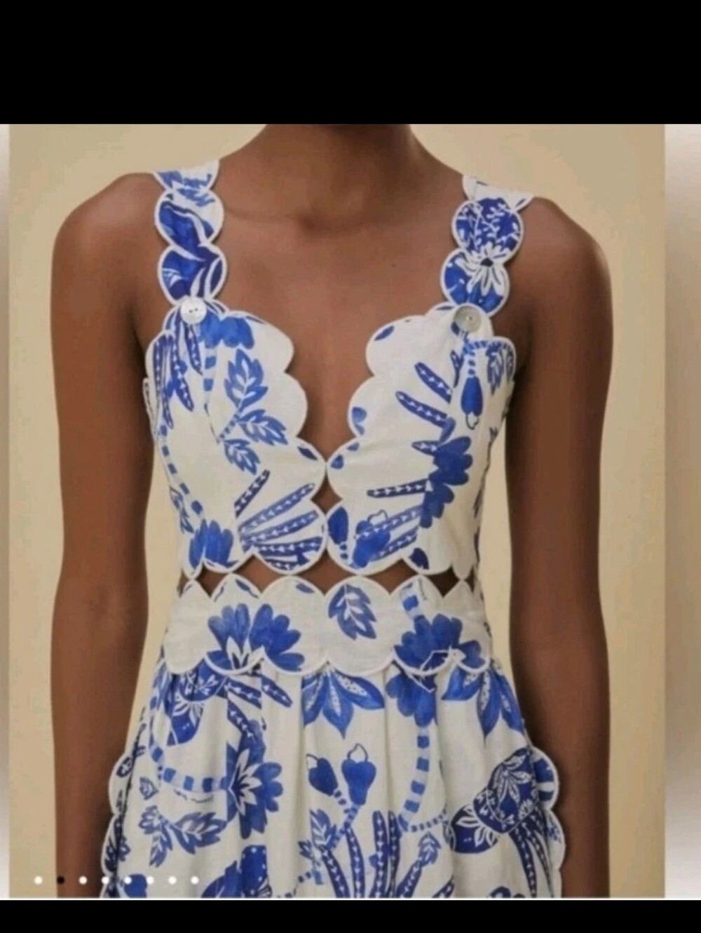 Farm Rio Flowerful Birds Mididress - Picture 2 of 4